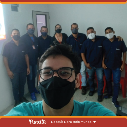 Equipe de Vendas e Supervisão de Vendas Panettá Aracaju Sergipe